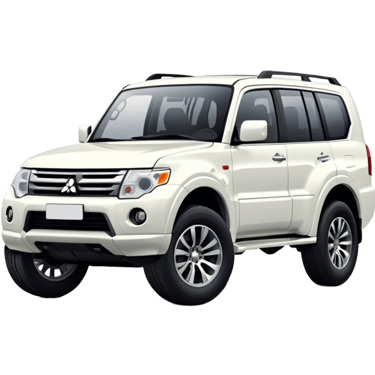 Mitsubishi Pajero - Mitsubishi (Model Year: 2021) (Iconic colour: White) emoji