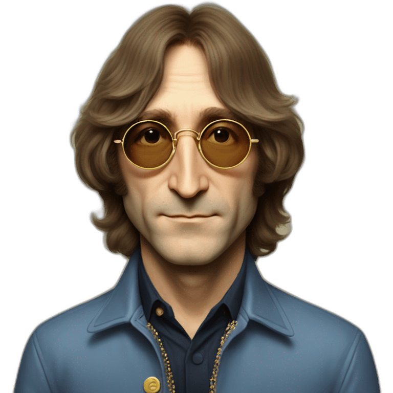 john lennon 1968 emoji