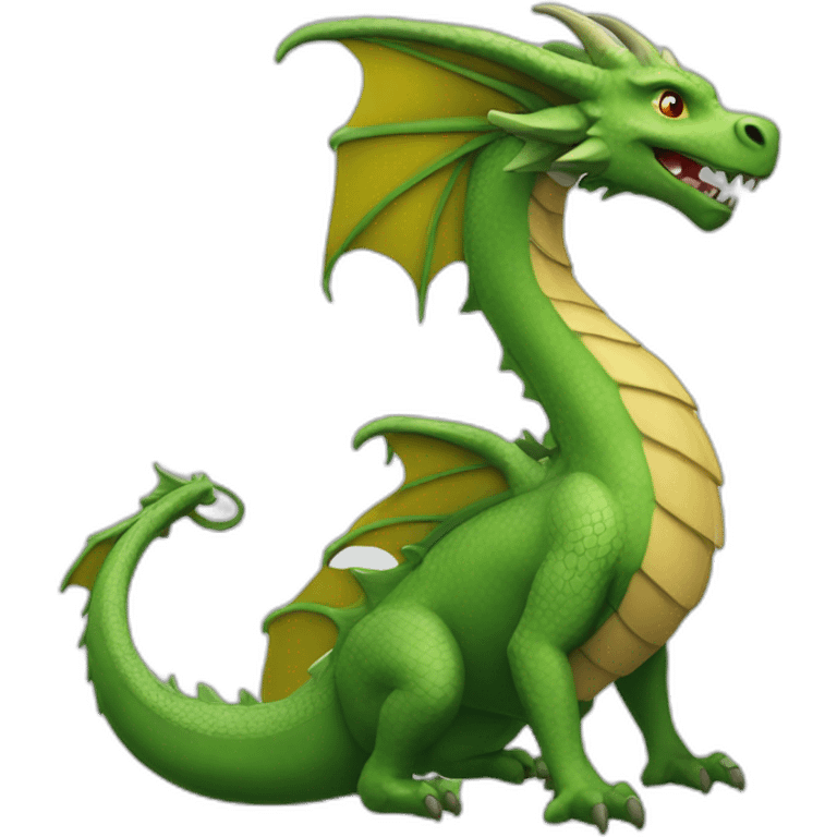 Dragon de foudre emoji