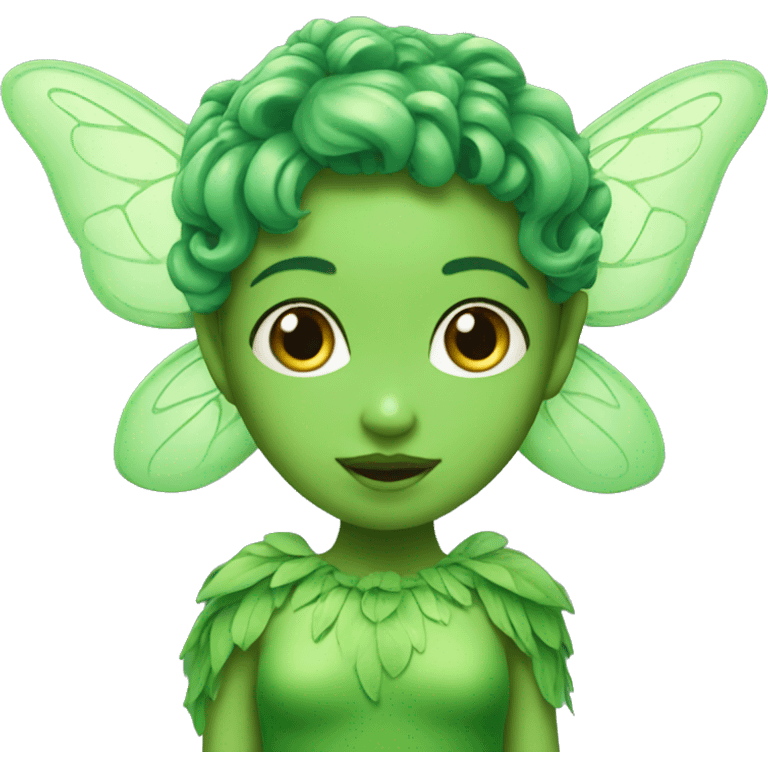 Green fairy emoji