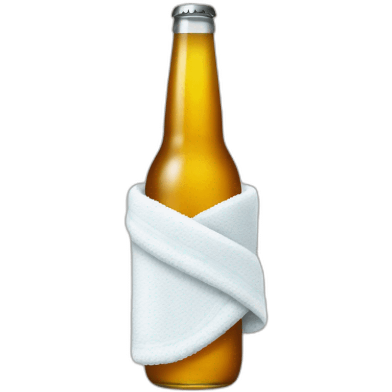 towel drink beer emoji