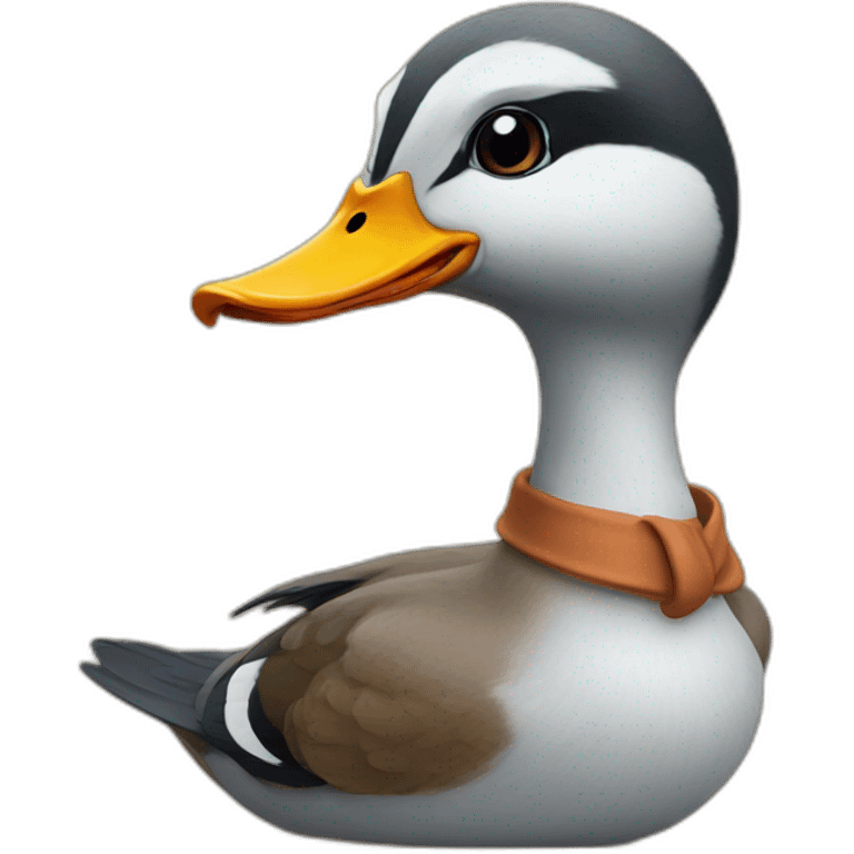 duck with squirrel head emoji