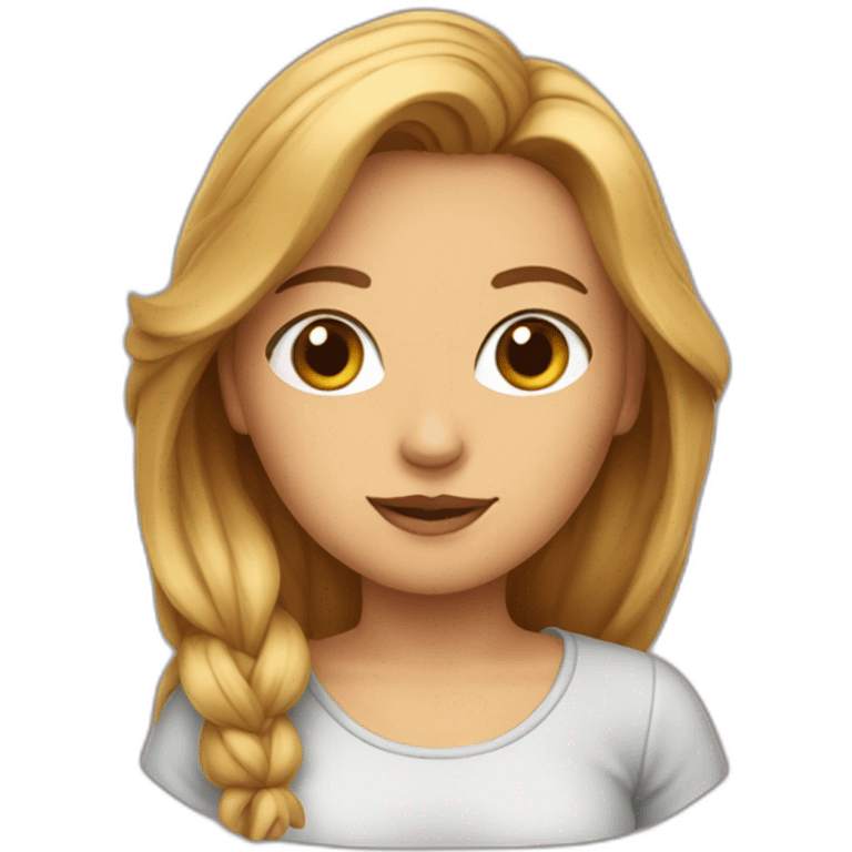 Chatte d'une femme emoji