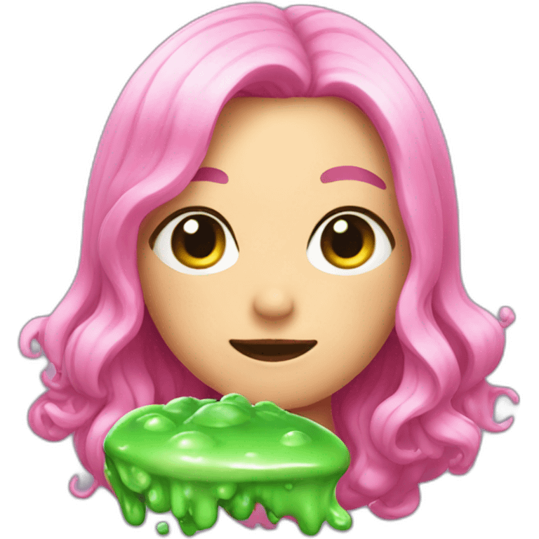 Slime girl emoji