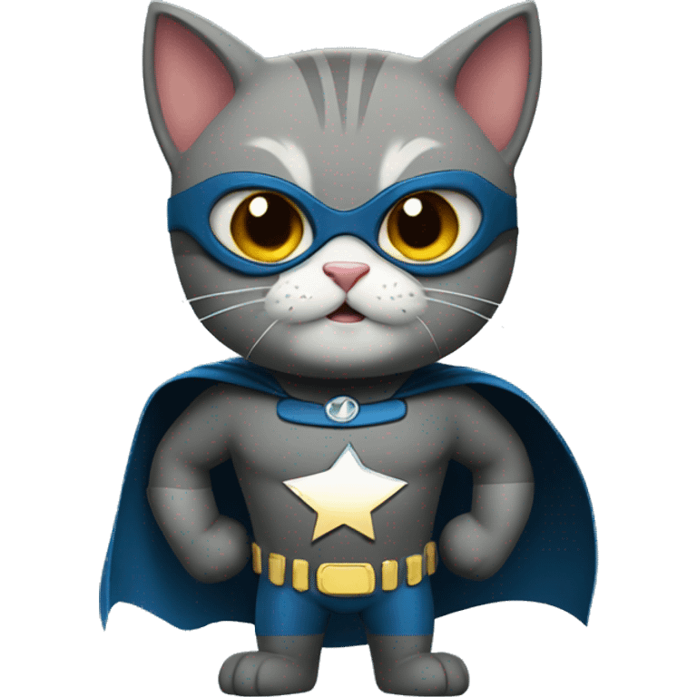 superhero cat named inbox emoji