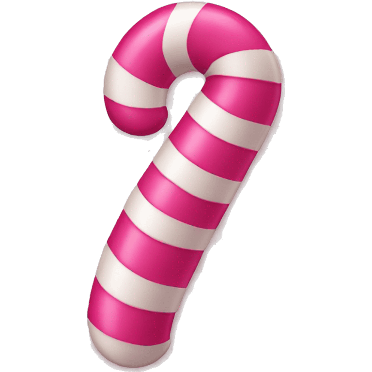 Pink candy cane emoji