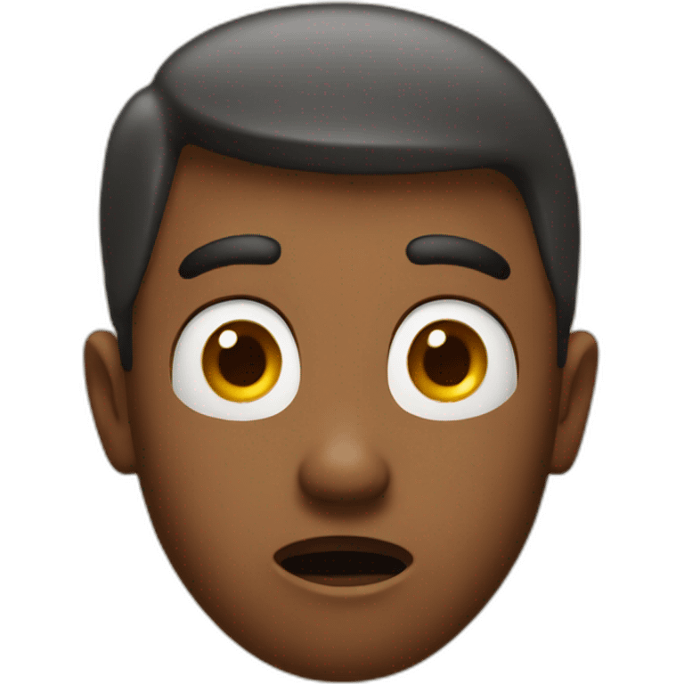 Surprised traditional emoji emoji