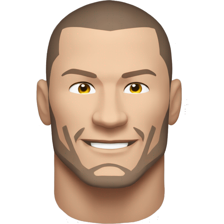 Randy Orton wwe superstar le plus réaliste possible qui fait un rko emoji