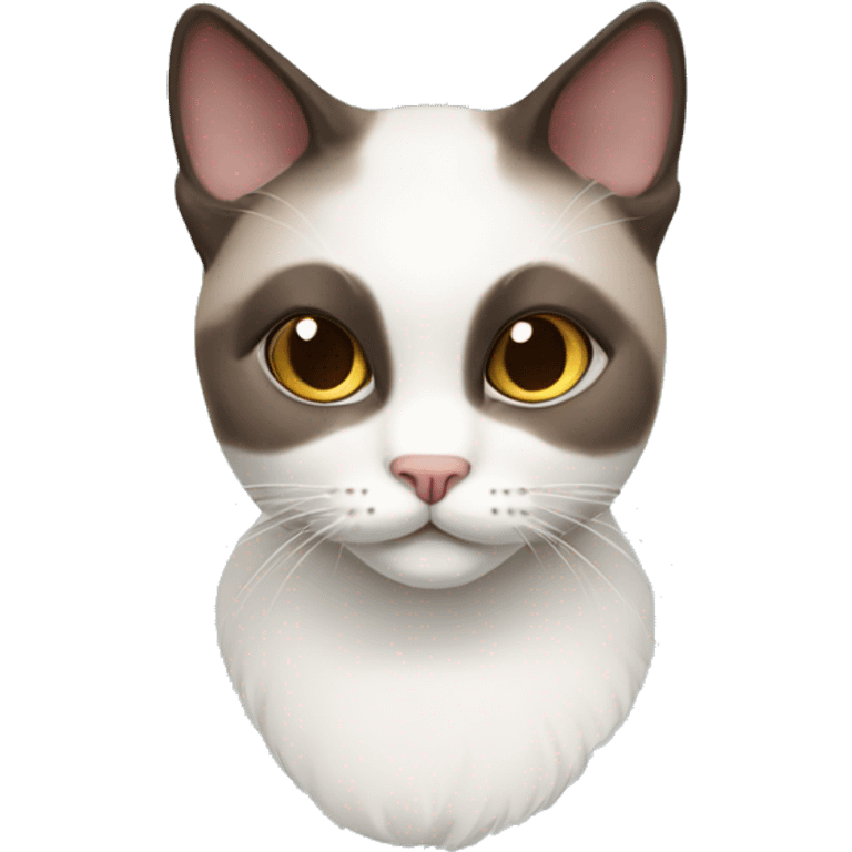 snowshoe cat  emoji