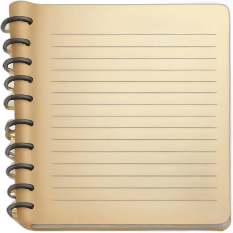 open note book emoji