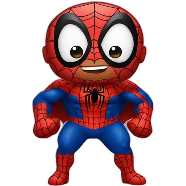 Ronaldo spiderman emoji