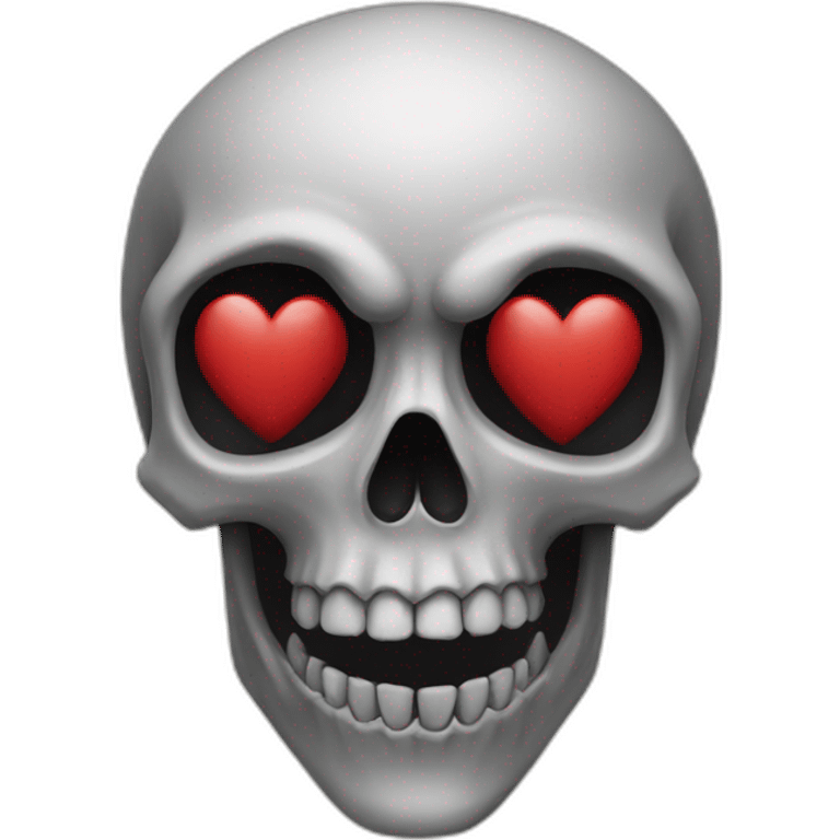 skull heart emoji