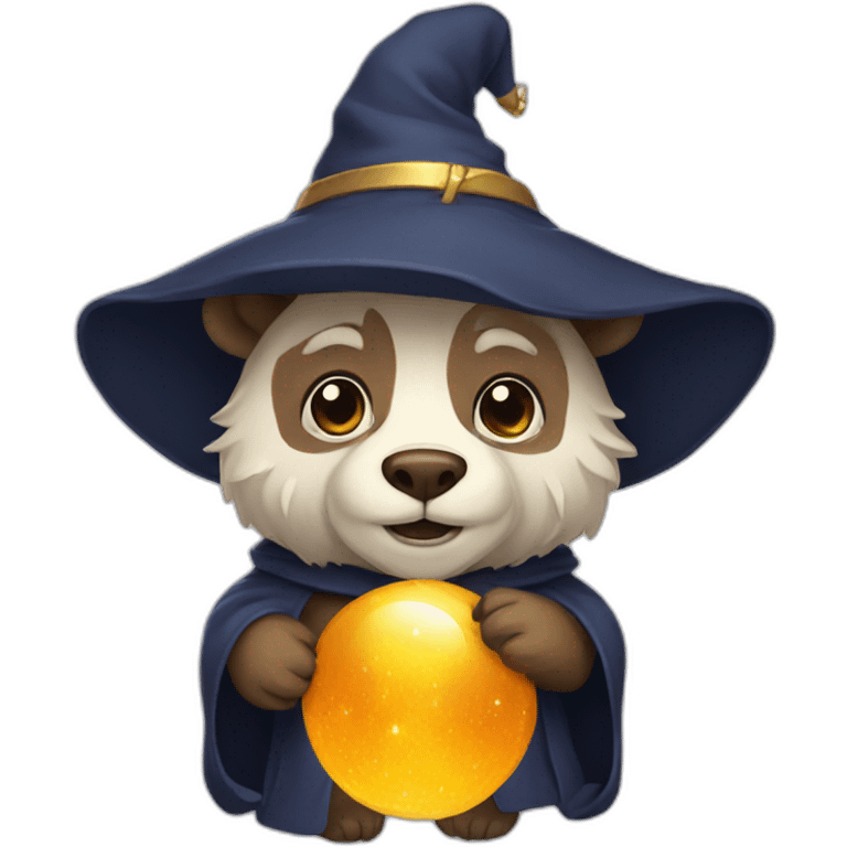 Wizard bear emoji