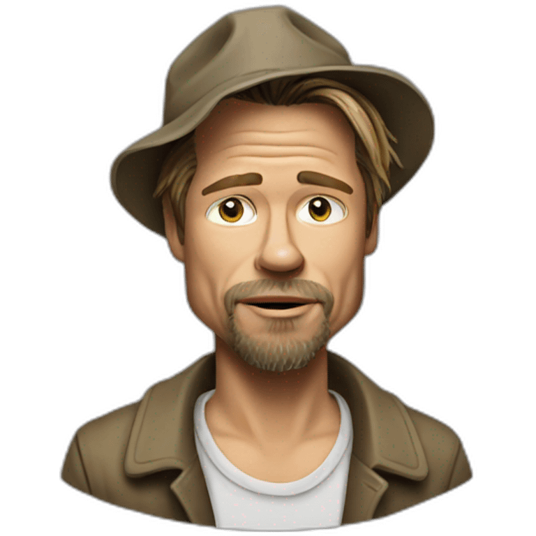 Brad pitt hobo emoji