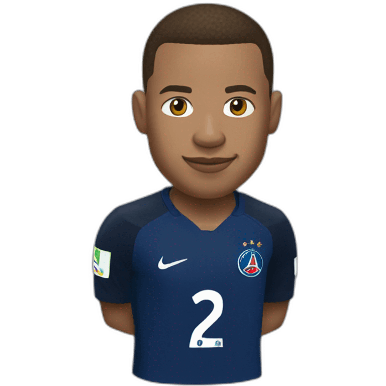 Kyllian Mbappé emoji