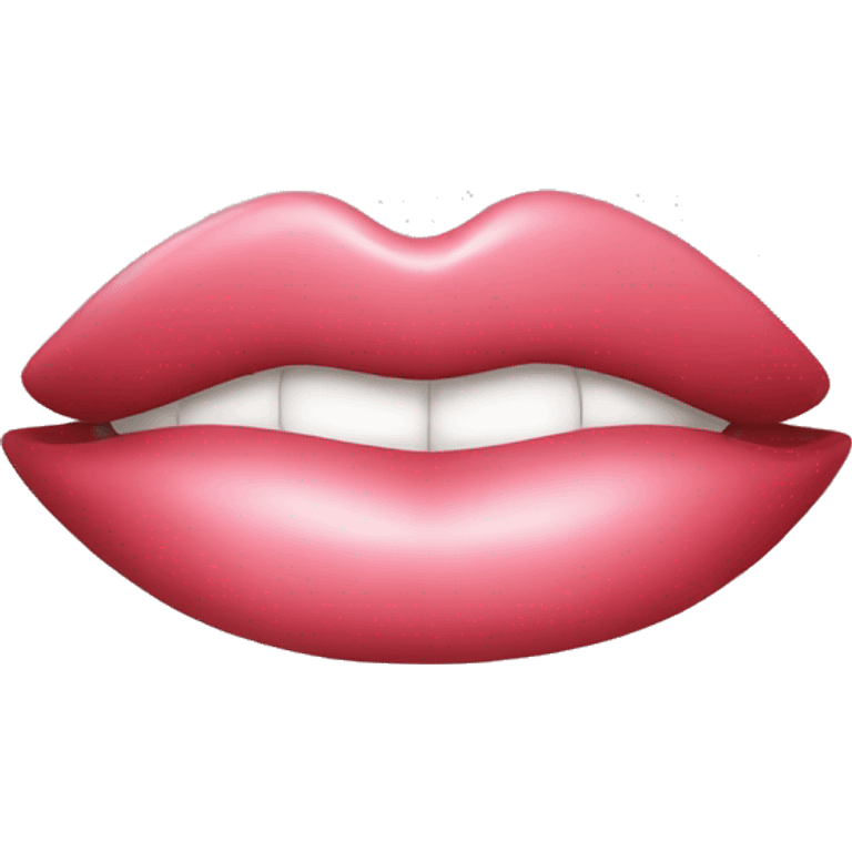 Lips with filler  emoji