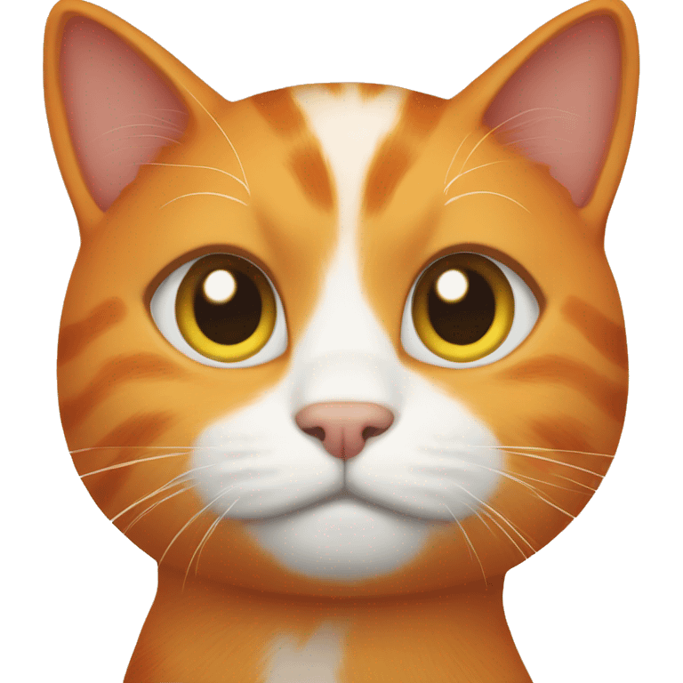 Orange cat emoji