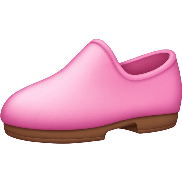 A pink slipper  emoji