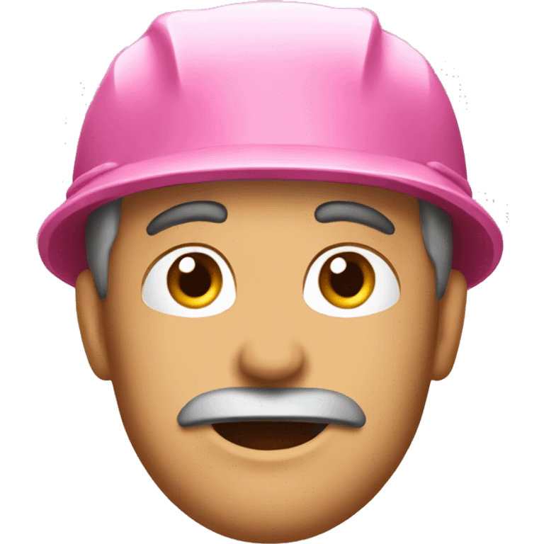 Pink mines emoji