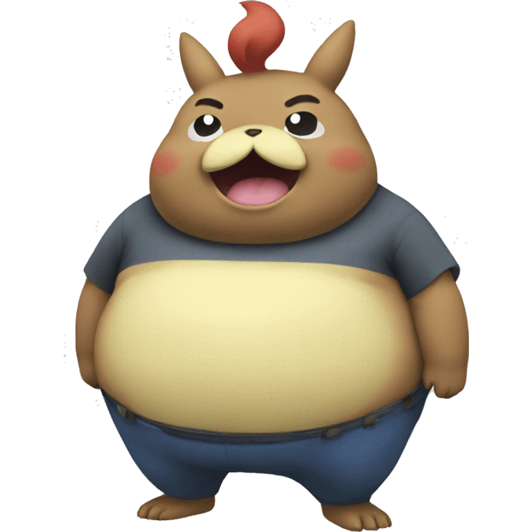 Fat Pokemon  emoji