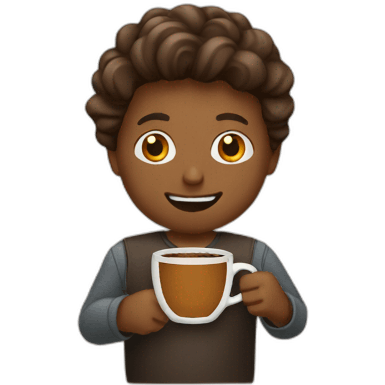 making coffee emoji