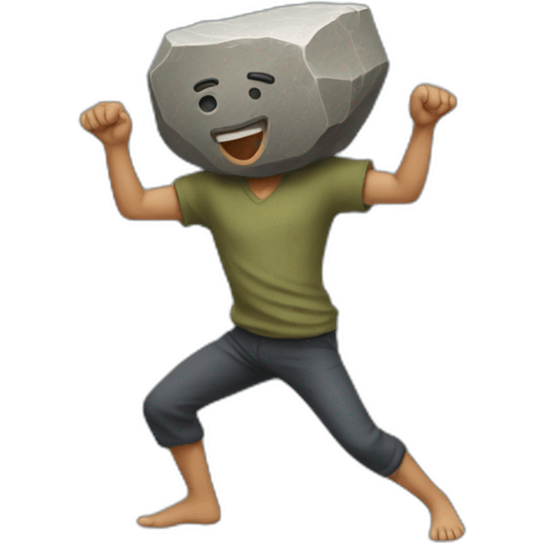 dancing stone emoji