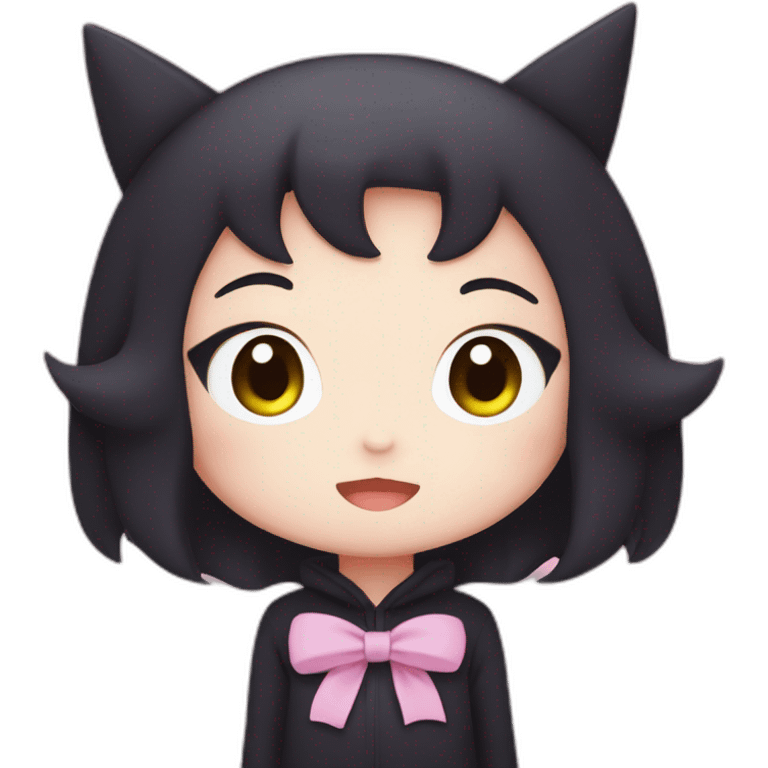 Kuromi Sanrio emoji