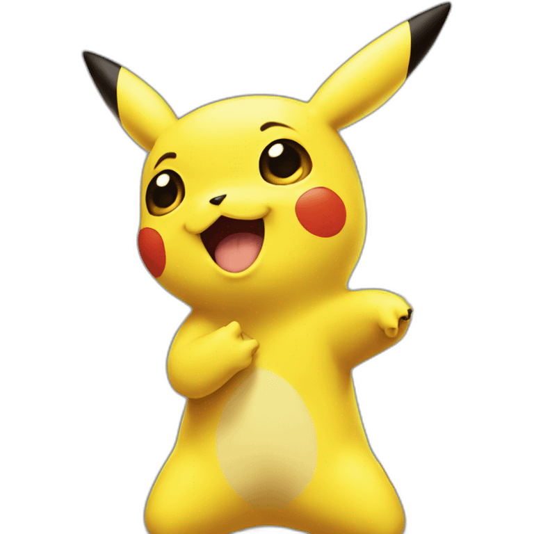 pikachu-dab emoji