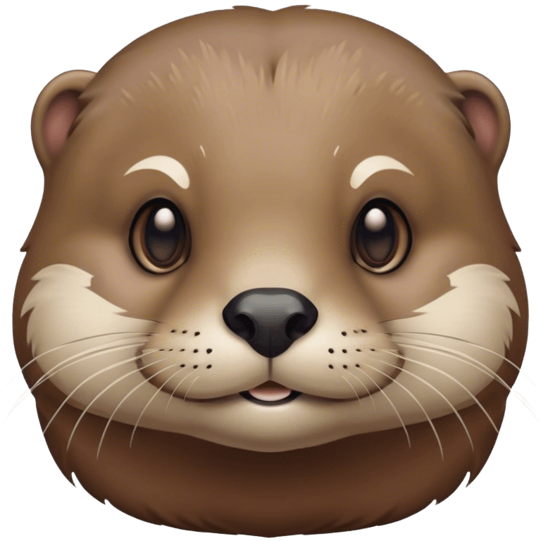 Otter with a buen emoji