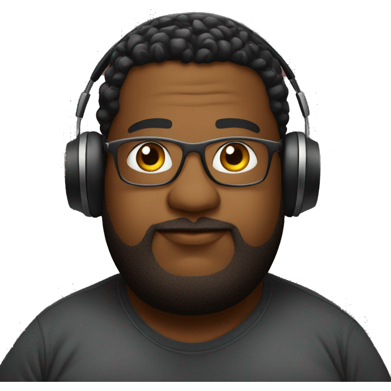 Fat dj emoji