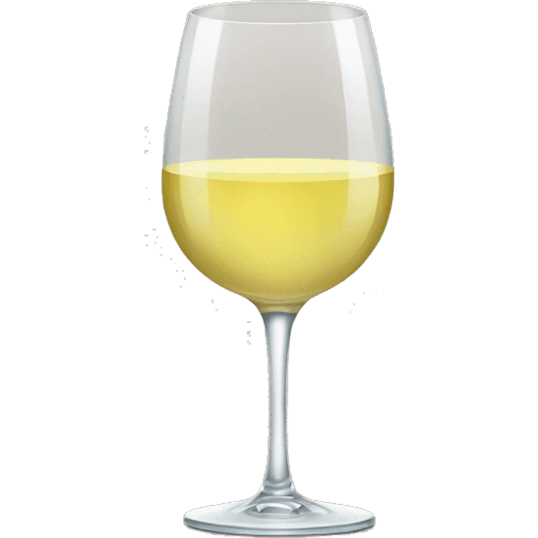 white wine in a glass emoji