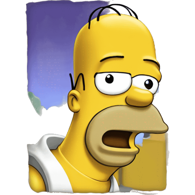 homer simpson happy emoji