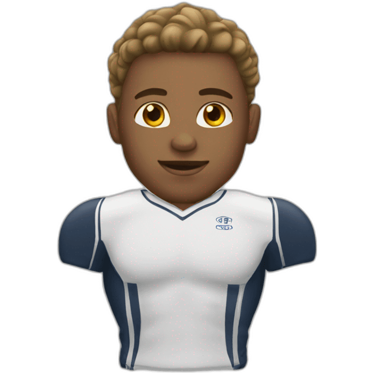 white Athlete  emoji