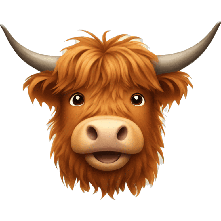 Highland cow emoji