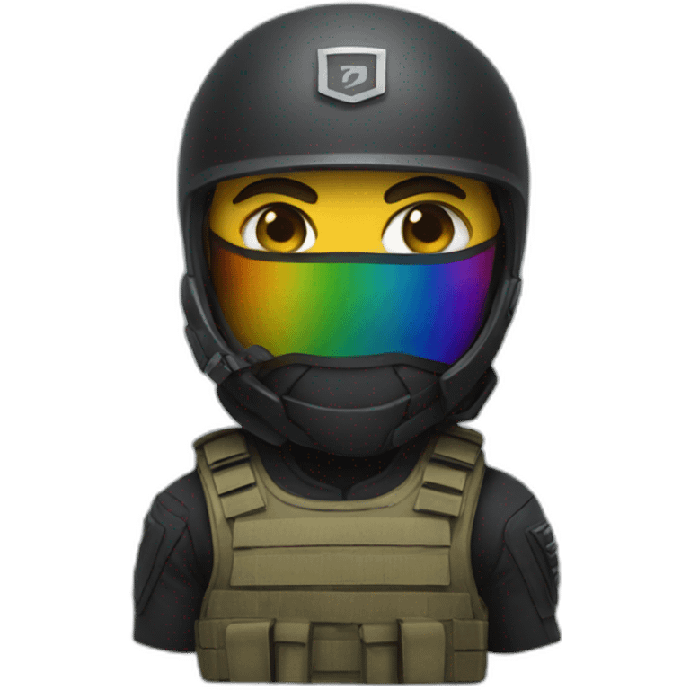 Rainbow six emoji