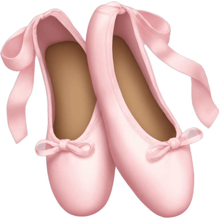 pastel pink ballet shoes emoji