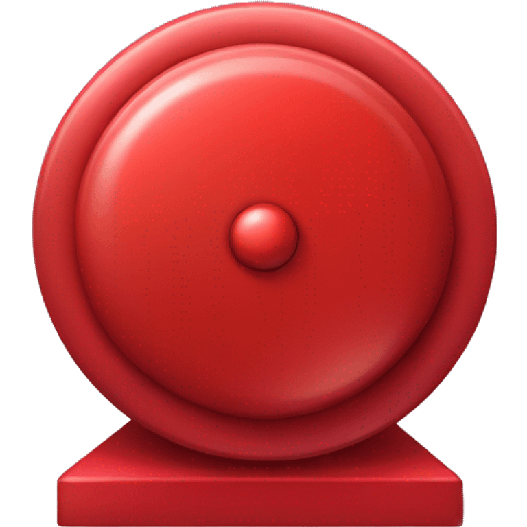 big red button and big red button pressing it emoji