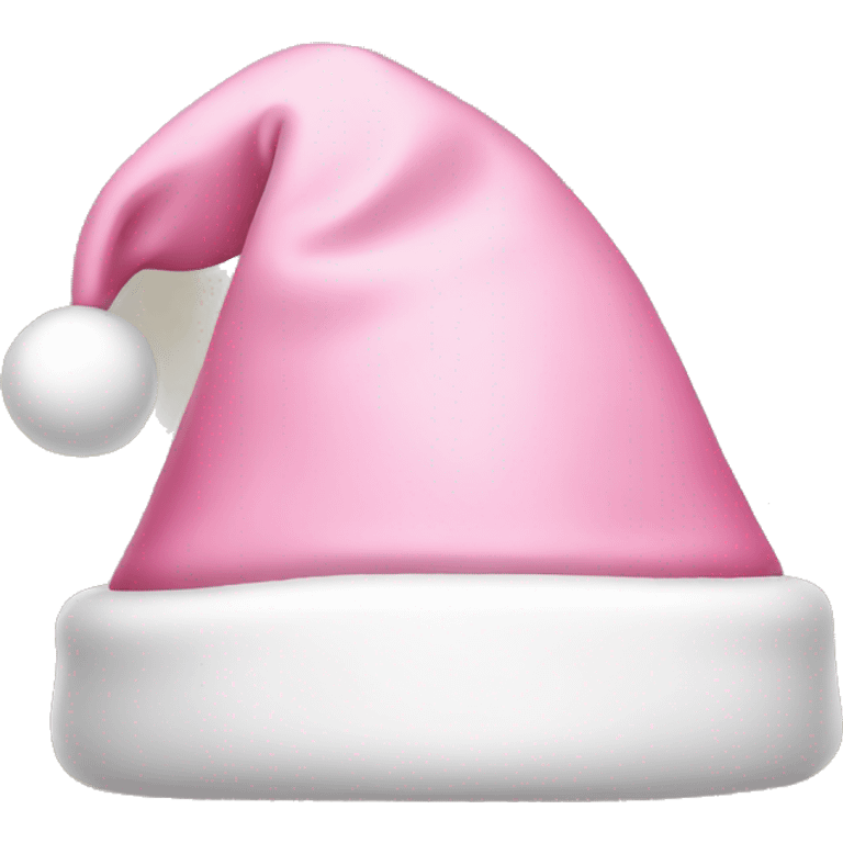 light pink santa hat emoji