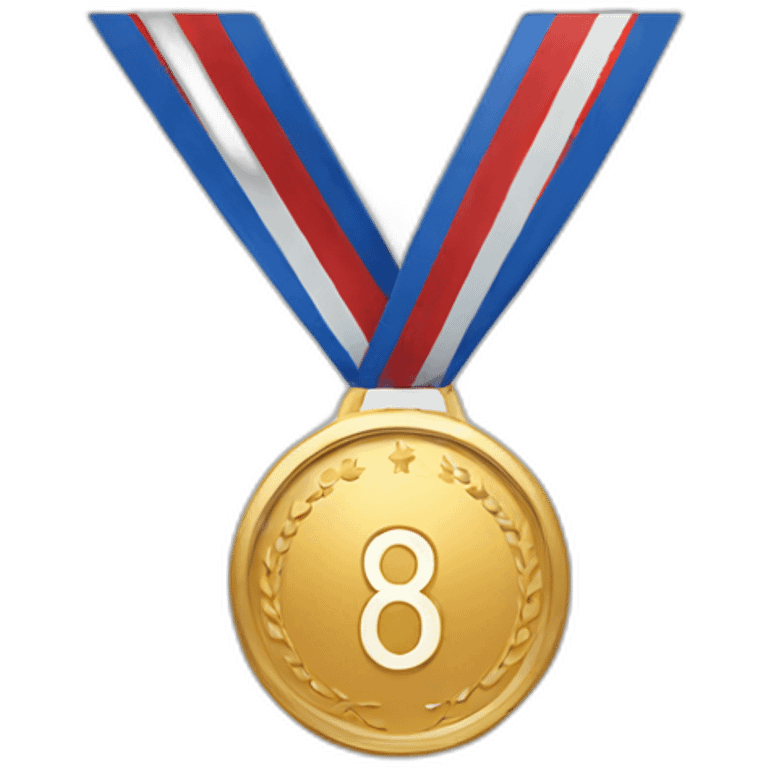 Marathon medal emoji