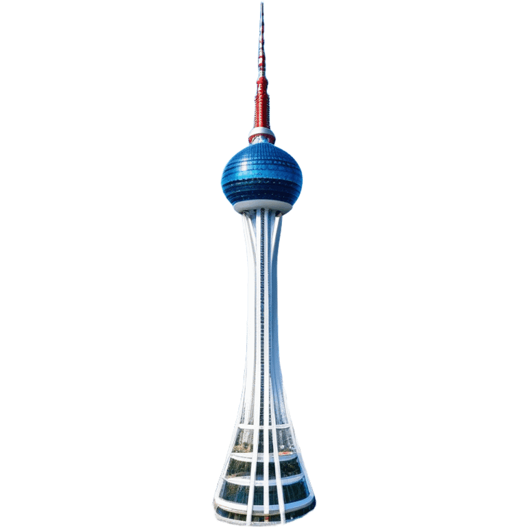 ​Cinematic Realistic N Seoul Tower, depicted in brilliant daylight as a slender, single-column tower rising from a modern cityscape, crowned by a sleek cylindrical observation deck offering panoramic views over Seoul, with crisp glass and steel surfaces reflecting clear blue skies and subtle architectural details that capture its futuristic elegance, emoji