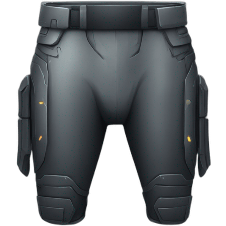 futuristic Anti-Matter dark armored pants emoji