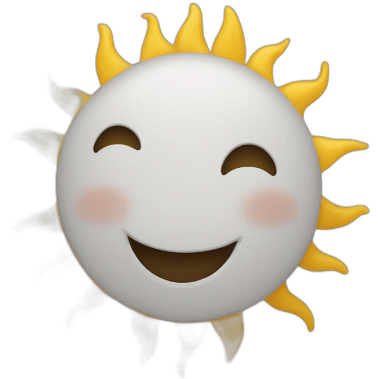 a photo of a happy sun emoji