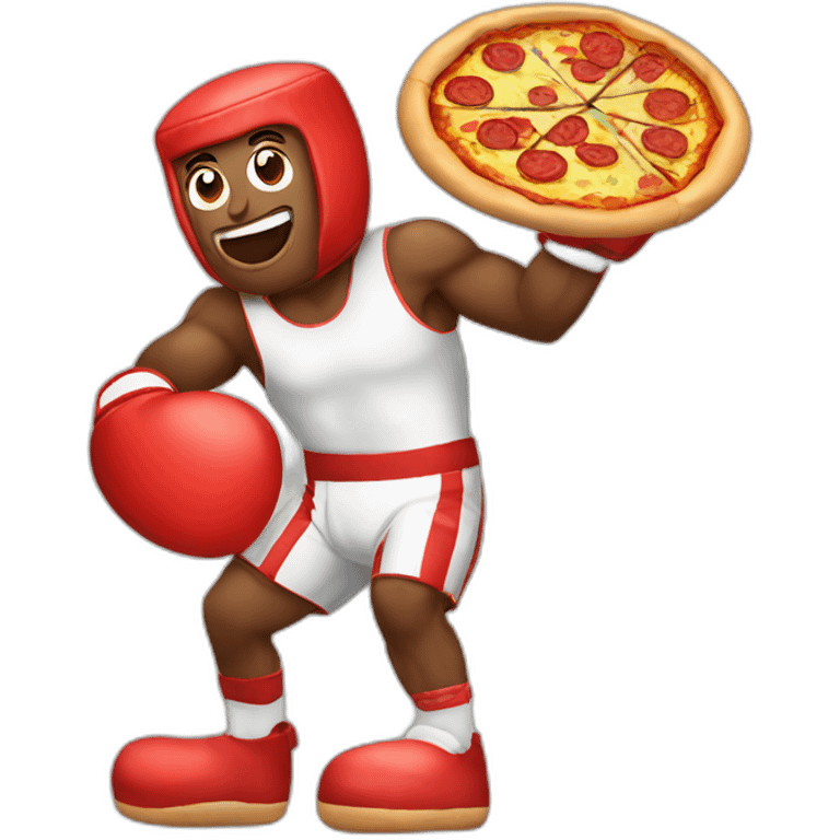 pizza boxing emoji