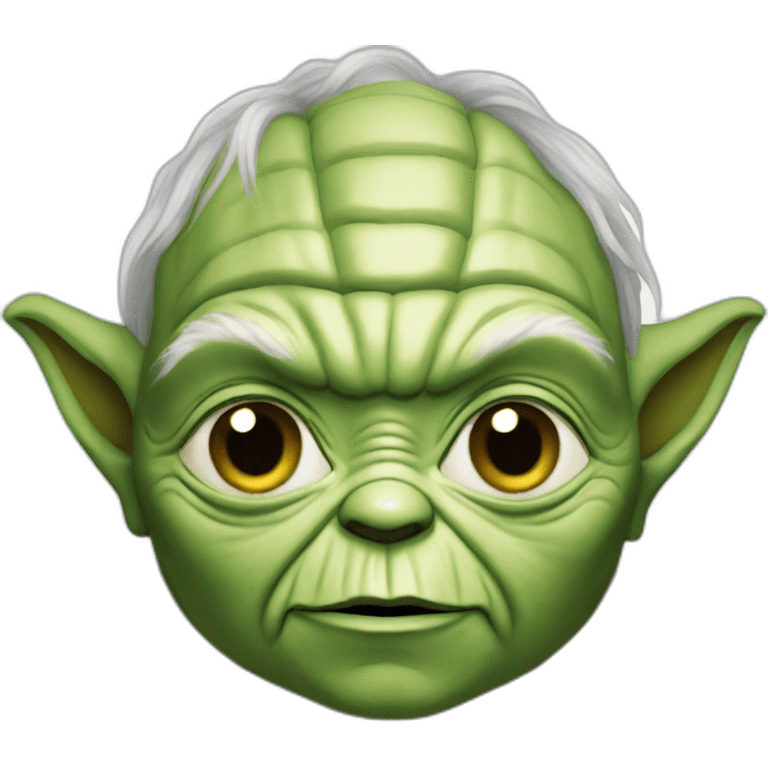 Yoda qui dors emoji