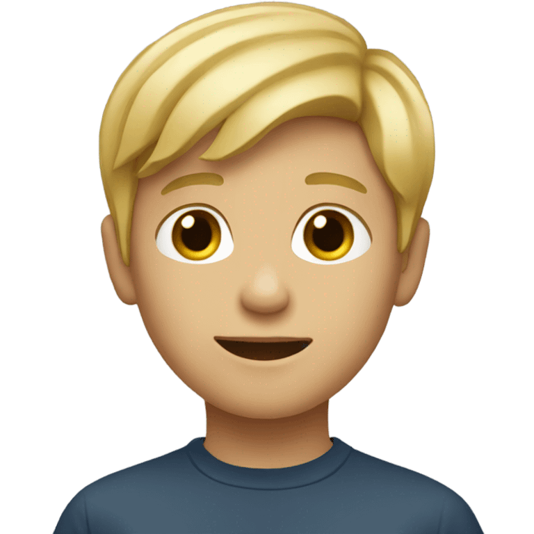 Blonde Boy emoji