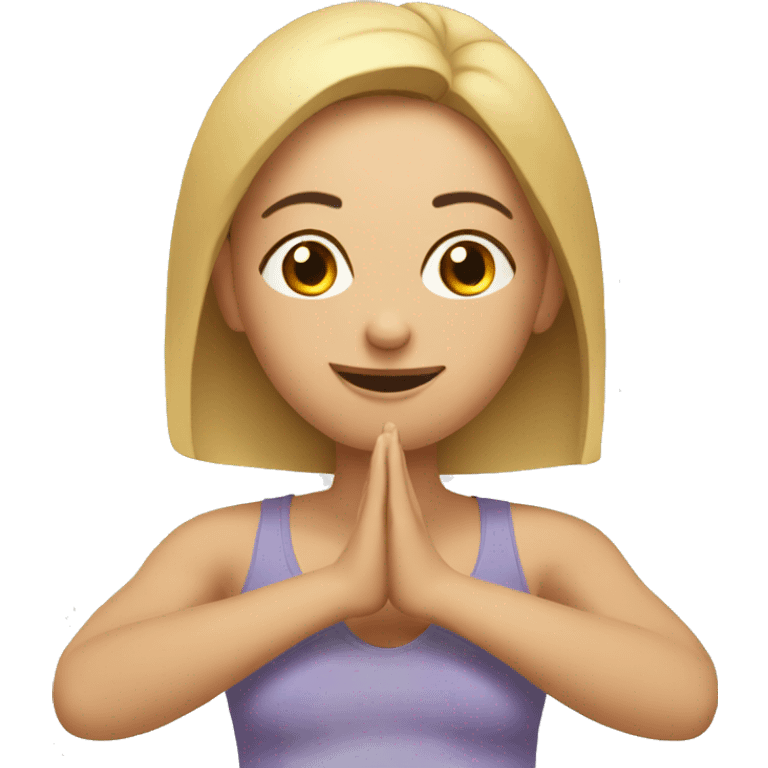 Yoga emoji