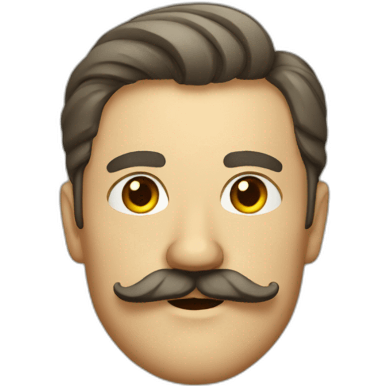 German man with a mustach emoji