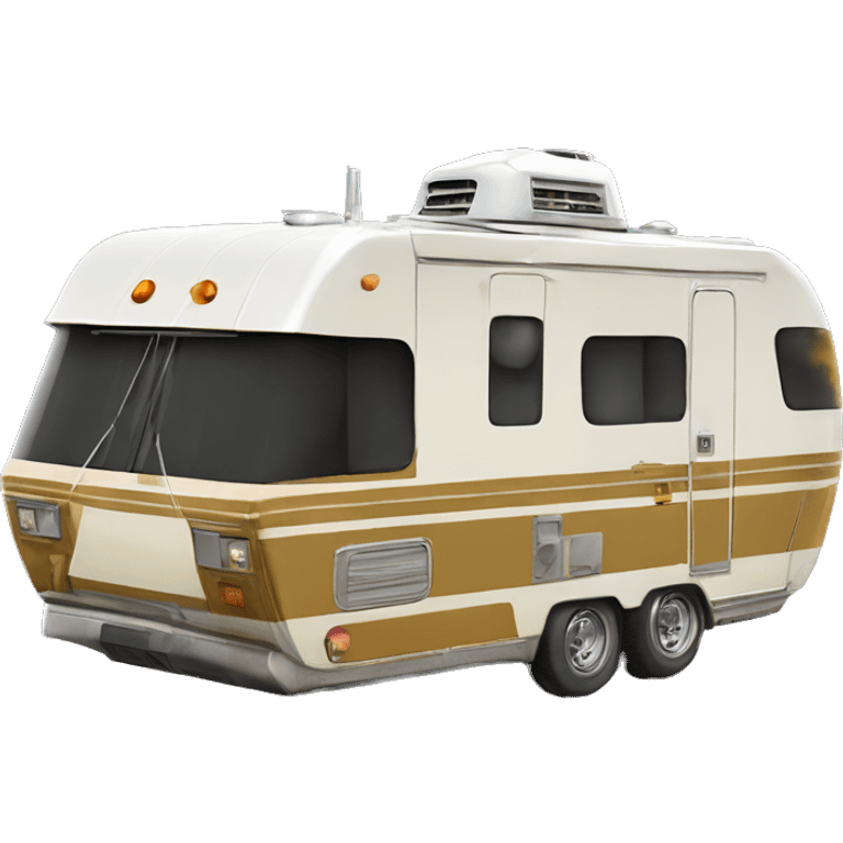  Side view 1973 Winnebago caravan motor home C-3PO tarnished from space emoji