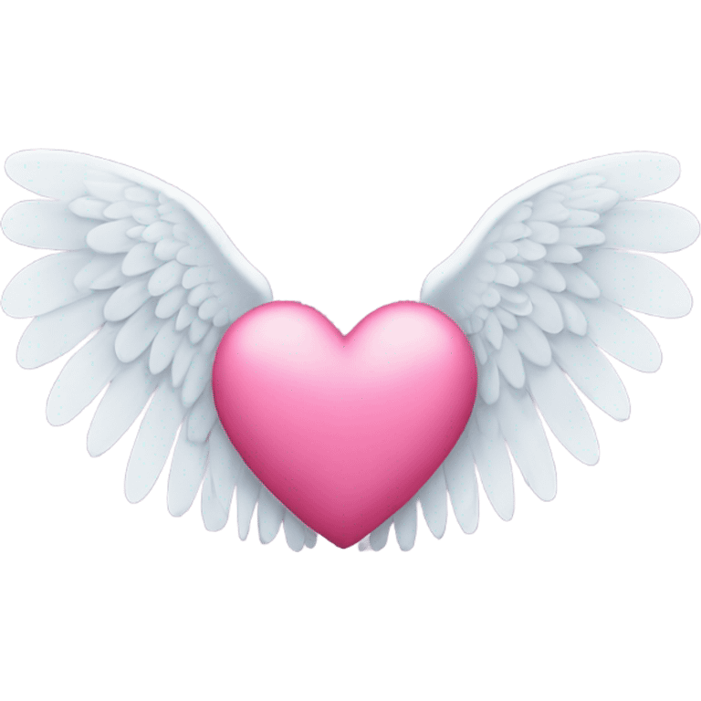 heart with angel wings emoji