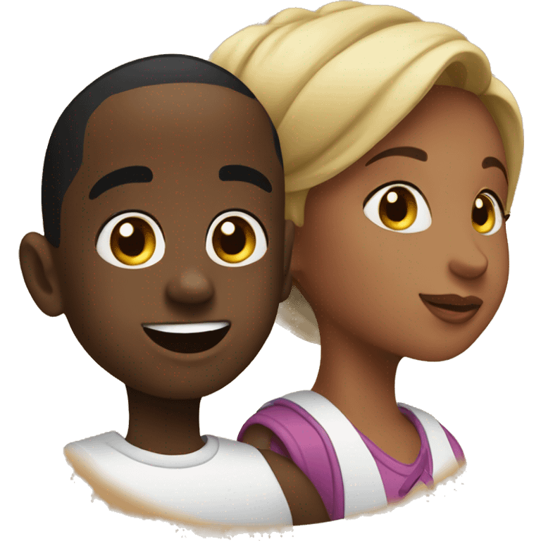 Diddy with a kid emoji